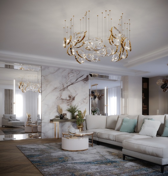 Панель из КМ Arabesca glossy/Арабеска глянцевый 1080*2800*5 (1шт.=3,024 кв.м.) A connect
