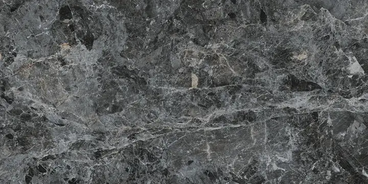 60x120 MarbleS Бреча Черный Лаппато R9